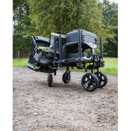 ENSEMBLE DE ROUES PIVOTANTES POUR CHARIOTS "TRANSPORTER" - MATRIX