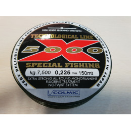 FIL "X-5000 SPECIAL FISHING" - 150 M - COLMIC
