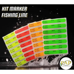 ETIQUETTE MARQUAGE PLIOIR "FISHING LINE KIT MARKER" - PAP FISHING