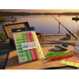 ETIQUETTE MARQUAGE PLIOIR "FISHING LINE KIT MARKER" - PAP FISHING