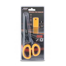 CISEAUX POUR COUPER LES VERS - 3 LAMES - MS RANGE