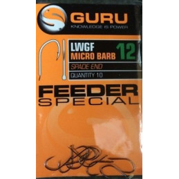 HAMECON A PALETTE AVEC ARDILLON "LWGF MICRO BARB FEEDER SPECIAL" - GURU