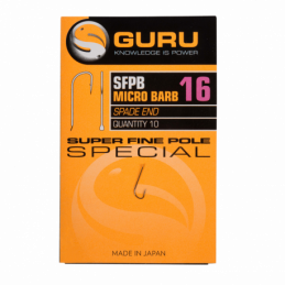 HAMECON A PALETTE AVEC ARDILLON "SFPB MICRO BARB SUPER FINE POLE SPECIAL" - GURU