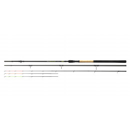 CANNE METHOD FEEDER "BLACK METHOD FEEDER 360H" - 45-120gr - NEVIS