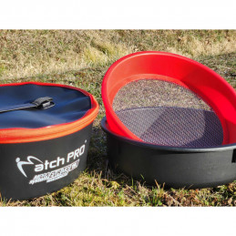 ENSEMBLE BAC + TAMIS "MPRO SYSTEM EVA MONOCUB GROUNDBAIT" - 19L - MATCHPRO