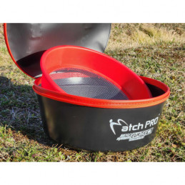 ENSEMBLE BAC + TAMIS "MPRO SYSTEM EVA MONOCUB GROUNDBAIT" - 19L - MATCHPRO