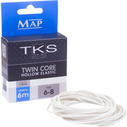 ELASTIQUE CREUX A DOUBLE NOYAU "TKS TWIN CORE" - 6 M - MAP FISHING