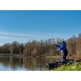 CANNE PELLET WAGGLER & ANGLAISE "PARABOLIX PRO BLACK EDITION" - MAP FISHING