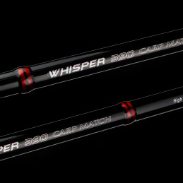 CANNE PÊCHE A L'ANGLAISE "WHISPER MATCH CARP" 3.90 M - 10-30 GR - NEVIS