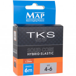 ELASTIQUE ROUBAISIEN " TKS SOLID CORE HYBRID ELASTIC" - MAP FISHING