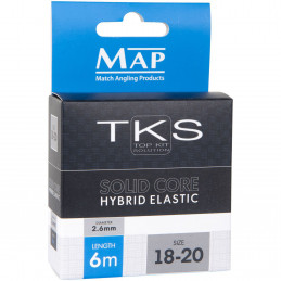 ELASTIQUE ROUBAISIEN " TKS SOLID CORE HYBRID ELASTIC" - MAP FISHING